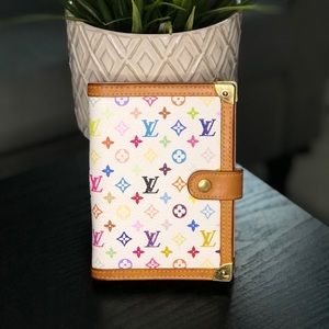Pre loved Louis Vuitton Multicolor agenda PM